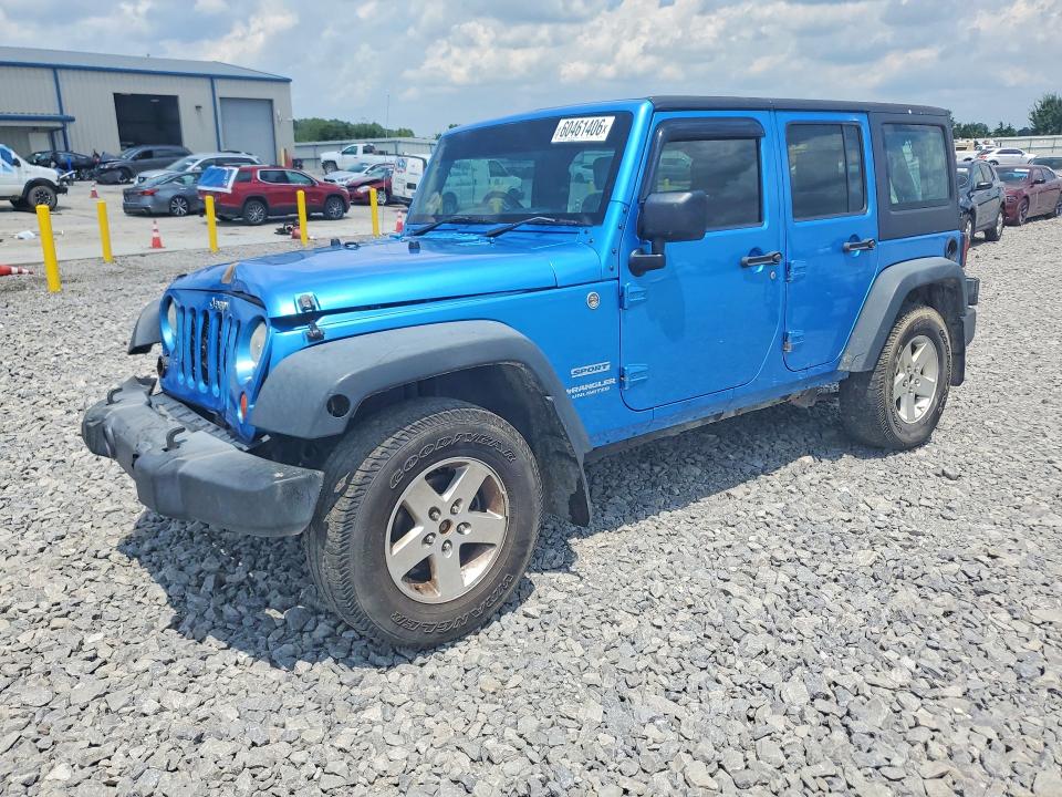 Продажа на аукционе авто 2010 Jeep Wrangler Unlimited, vin: 1J4BZ3H13AL165709, номер лота: 60461406