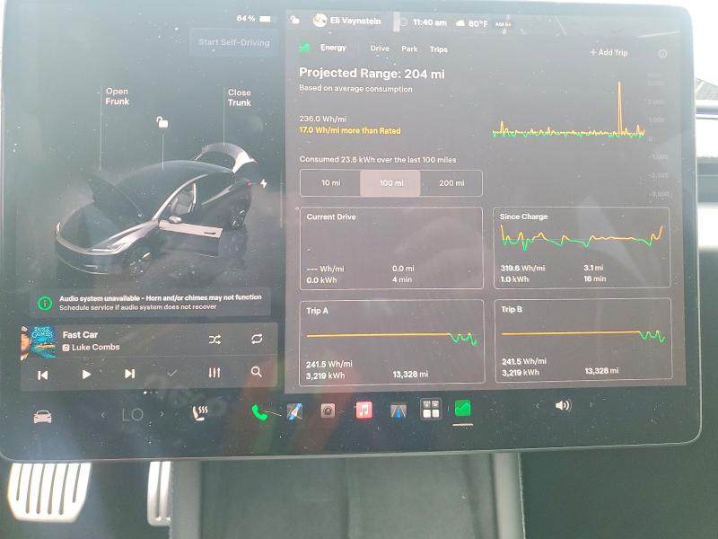 2025 Tesla Model 3 მანქანა იყიდება აუქციონზე, vin: 5YJ3E1EAXSF023893, აუქციონის ნომერი: 62940396