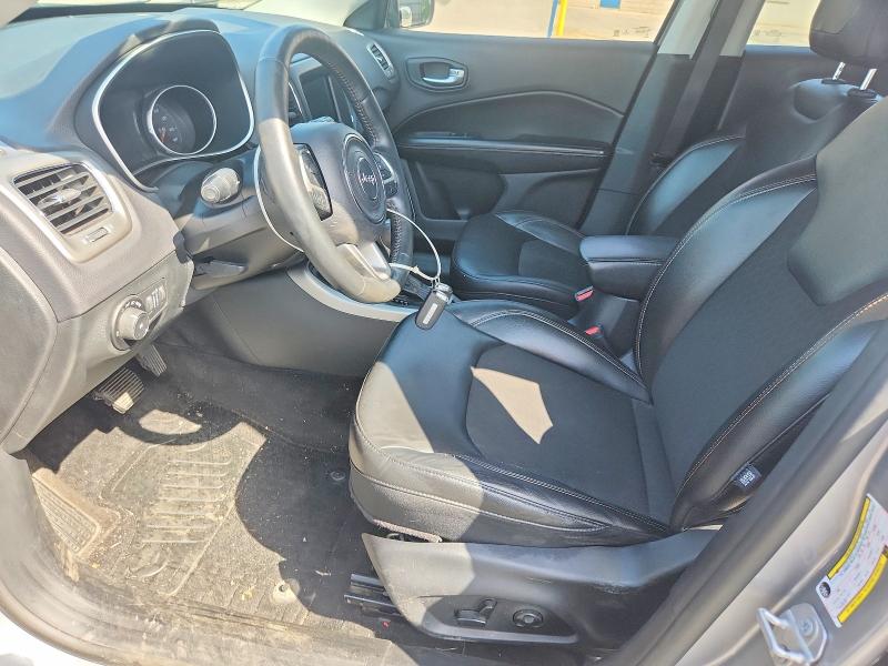 2018 Jeep Compass მანქანა იყიდება აუქციონზე, vin: 3C4NJDBB7JT162687, აუქციონის ნომერი: 59620766