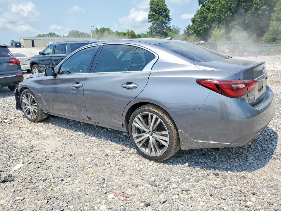 2019 Infiniti Q50 მანქანა იყიდება აუქციონზე, vin: JN1EV7ARXKM557669, აუქციონის ნომერი: 61320486