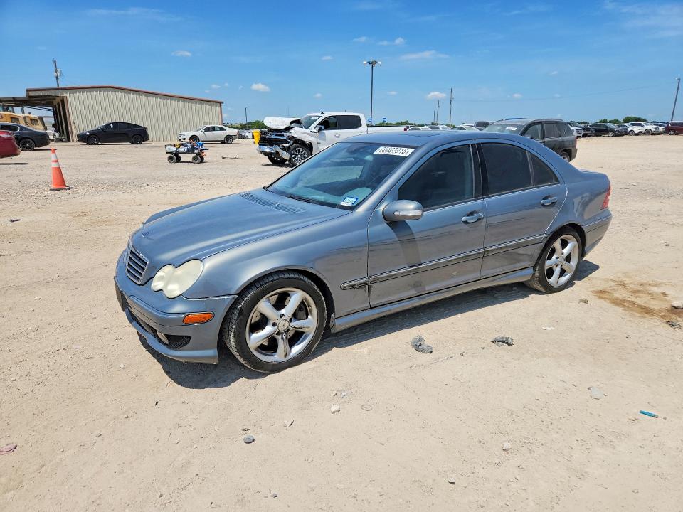 60007016 :رقم المزاد ، WDBRF52H06F728153 vin ، 2006 Mercedes-benz C مزاد بيع