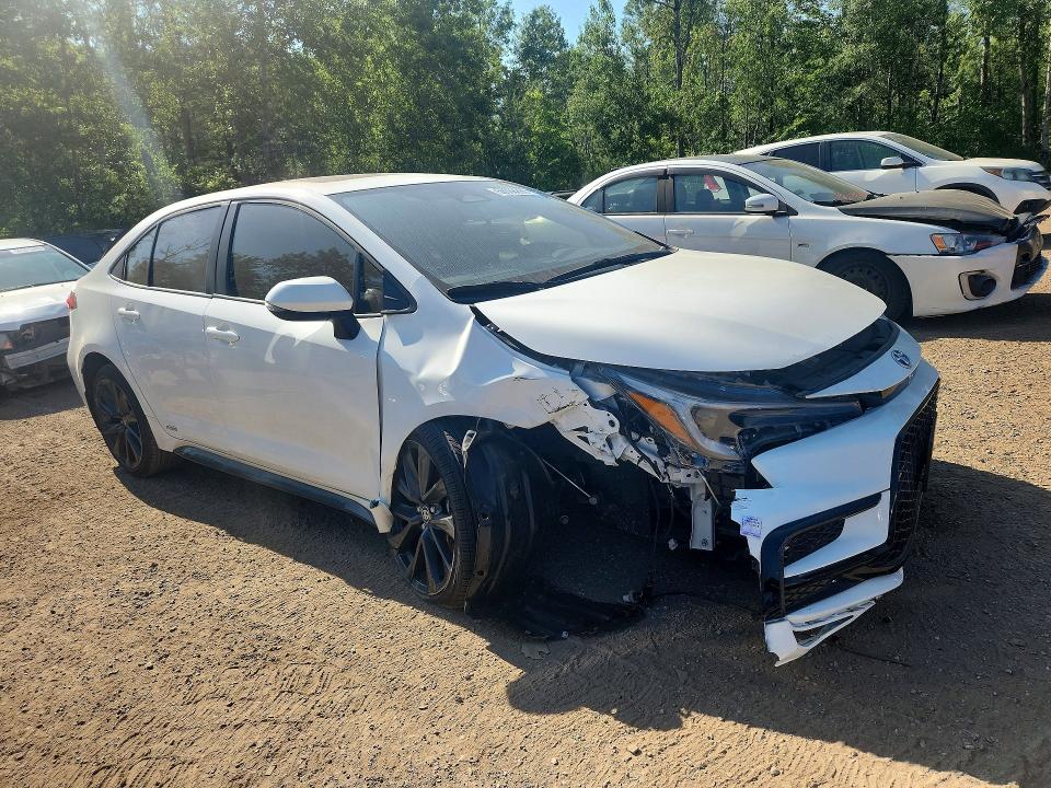 2025 Toyota Corolla Hybrid მანქანა იყიდება აუქციონზე, vin: JTDBDMHE0S3019539, აუქციონის ნომერი: 58566296