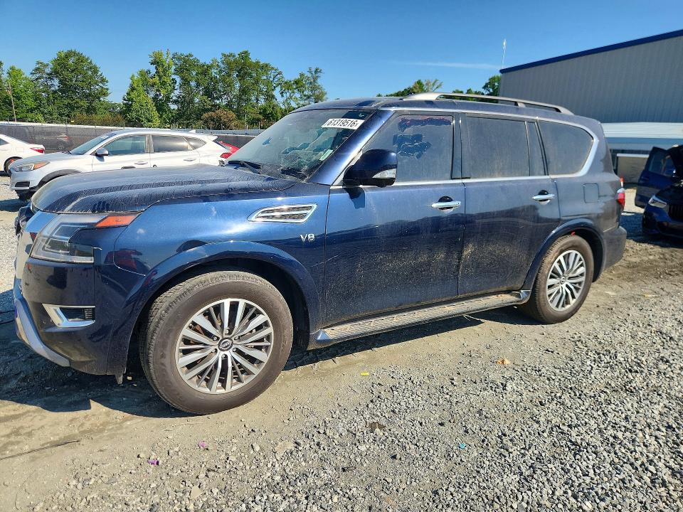 2021 Nissan Armada მანქანა იყიდება აუქციონზე, vin: JN8AY2BA6M9372690, აუქციონის ნომერი: 61319516