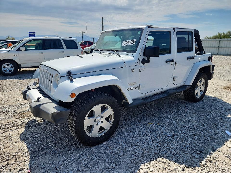 61045736 :رقم المزاد ، 1C4BJWEG2CL180910 vin ، 2012 Jeep Wrangler Unlimited مزاد بيع