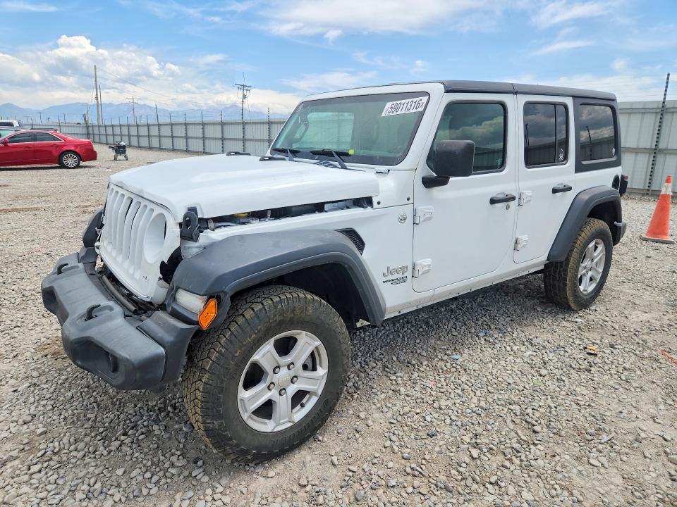 Продажа на аукционе авто 2019 Jeep Wrangler Unlimited, vin: 1C4HJXDG4KW537423, номер лота: 59011316