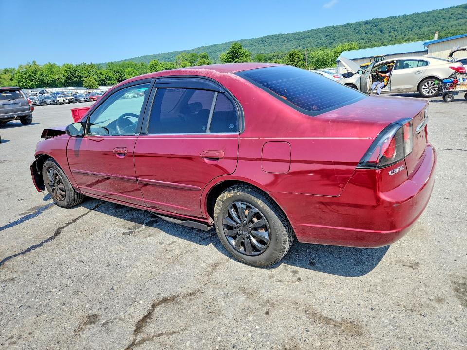 Продажа на аукционе авто 2002 Honda Civic, vin: 2HGES16512H545598, номер лота: 55477586