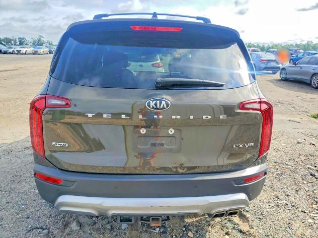 61913296 :رقم المزاد ، 5XYP3DHC7LG082187 vin ، 2020 Kia Telluride مزاد بيع