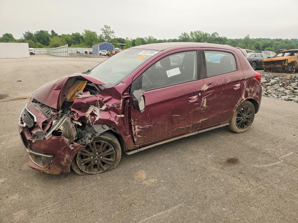 2019 Mitsubishi Mirage მანქანა იყიდება აუქციონზე, vin: ML32A3HJ2KH012467, აუქციონის ნომერი: 60557806