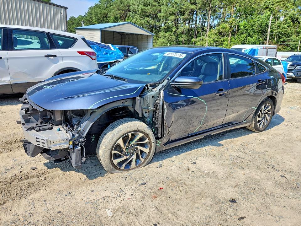Продаж на аукціоні авто 2017 Honda Civic, vin: 2HGFC2F74HH577530, номер лоту: 62143116