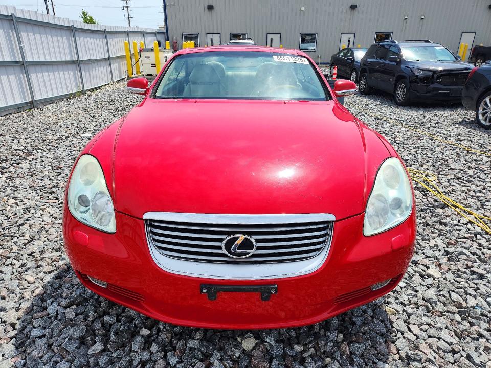 Продажа на аукционе авто 2005 Lexus Sc, vin: JTHFN48Y450069440, номер лота: 85614225