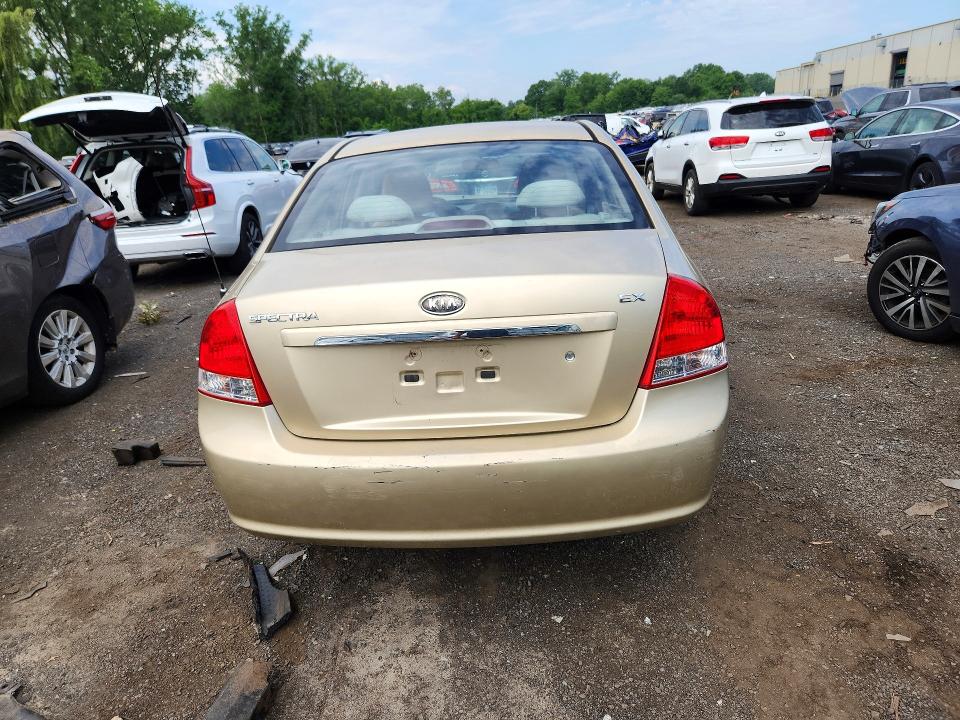 Продаж на аукціоні авто 2009 Kia Spectra, vin: KNAFE221095665832, номер лоту: 58884256