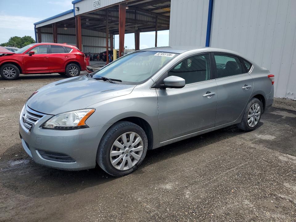 60955106 :رقم المزاد ، 3N1AB7AP7EY260639 vin ، 2014 Nissan Sentra مزاد بيع
