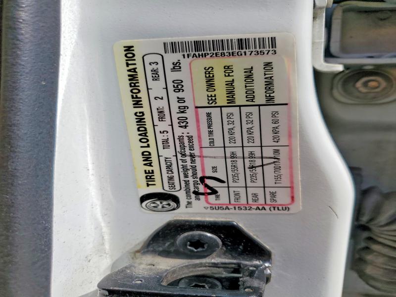 2014 Ford Taurus მანქანა იყიდება აუქციონზე, vin: 1FAHP2E83EG173573, აუქციონის ნომერი: 61779526