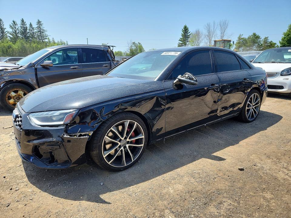 2020 Audi S4 მანქანა იყიდება აუქციონზე, vin: WAUC4AF43LA051330, აუქციონის ნომერი: 58921726