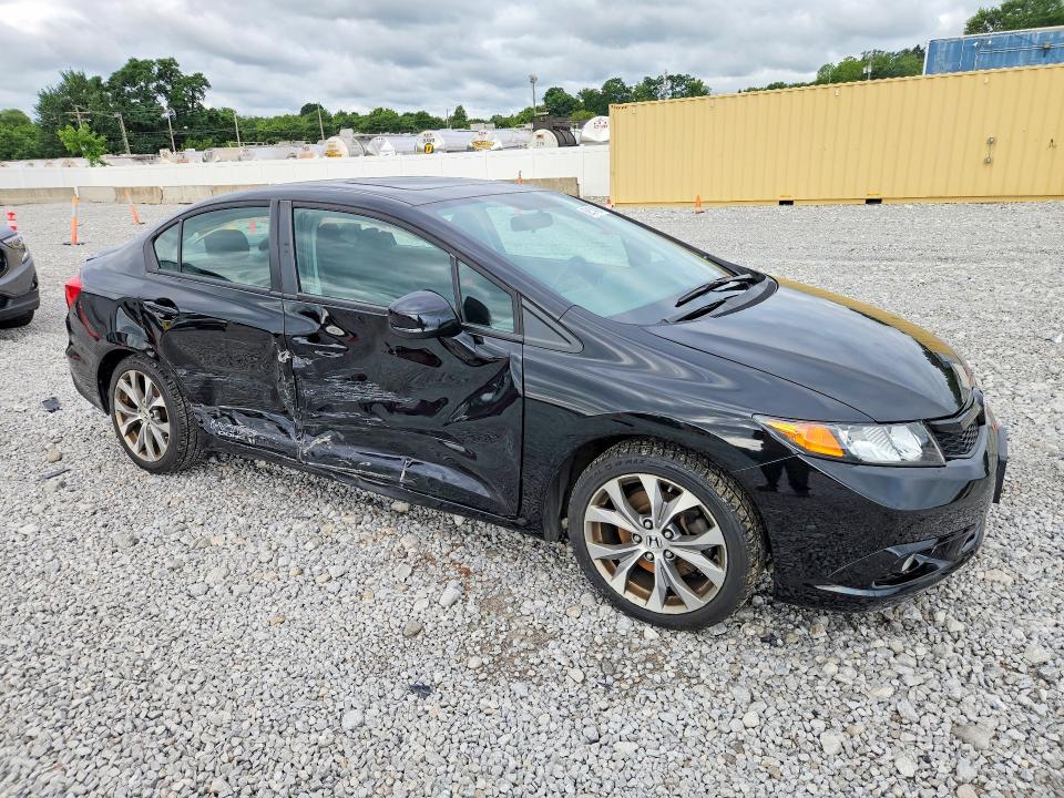 2012 Honda Civic მანქანა იყიდება აუქციონზე, vin: 2HGFB6E53CH702505, აუქციონის ნომერი: 62104536