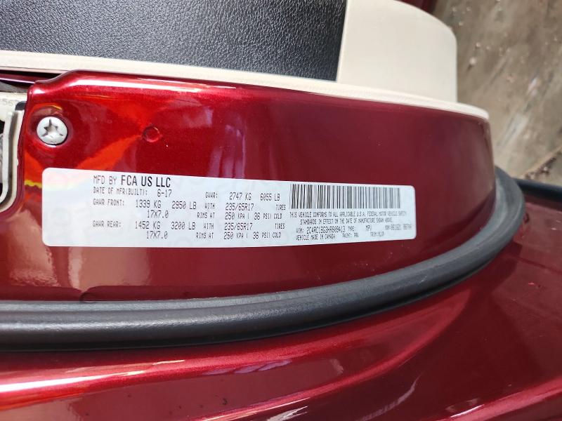 Aukcja sprzedaży 2017 Chrysler Pacifica, vin: 2C4RC1BG3HR809413, numer aukcji: 61887246