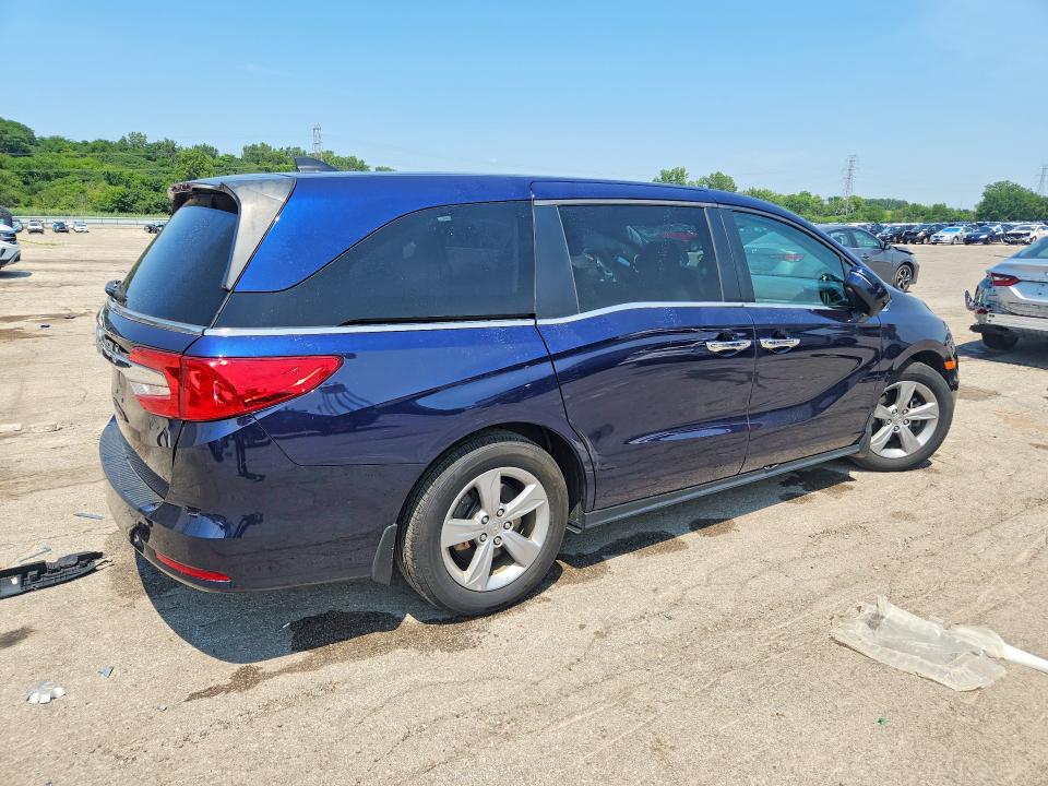 60957196 :رقم المزاد ، 5FNRL6H79KB113517 vin ، 2019 Honda Odyssey مزاد بيع