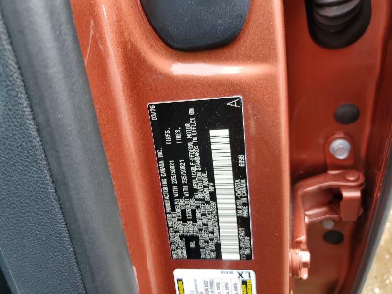2026 Lexus Rx 350 მანქანა იყიდება აუქციონზე, vin: 2T2BAMCA7TC143597, აუქციონის ნომერი: 59959676