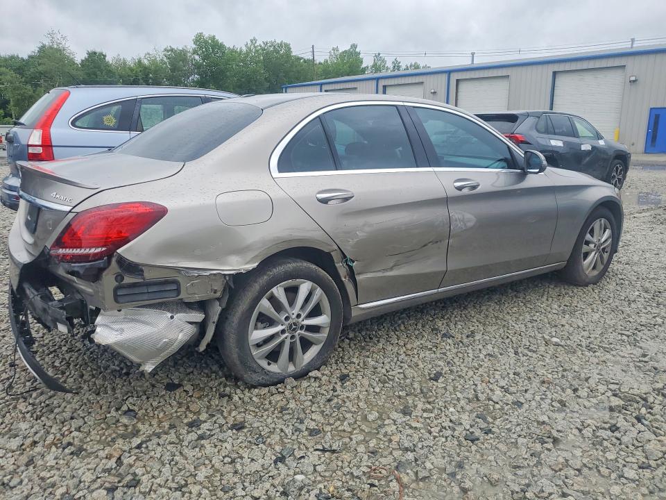 2019 Mercedes-benz C მანქანა იყიდება აუქციონზე, vin: WDDWF8EB4KR485037, აუქციონის ნომერი: 58791746