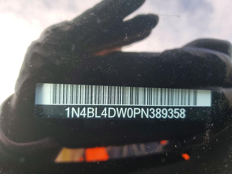 Продаж на аукціоні авто 2023 Nissan Altima, vin: 1N4BL4DW0PN389358, номер лоту: 59324246