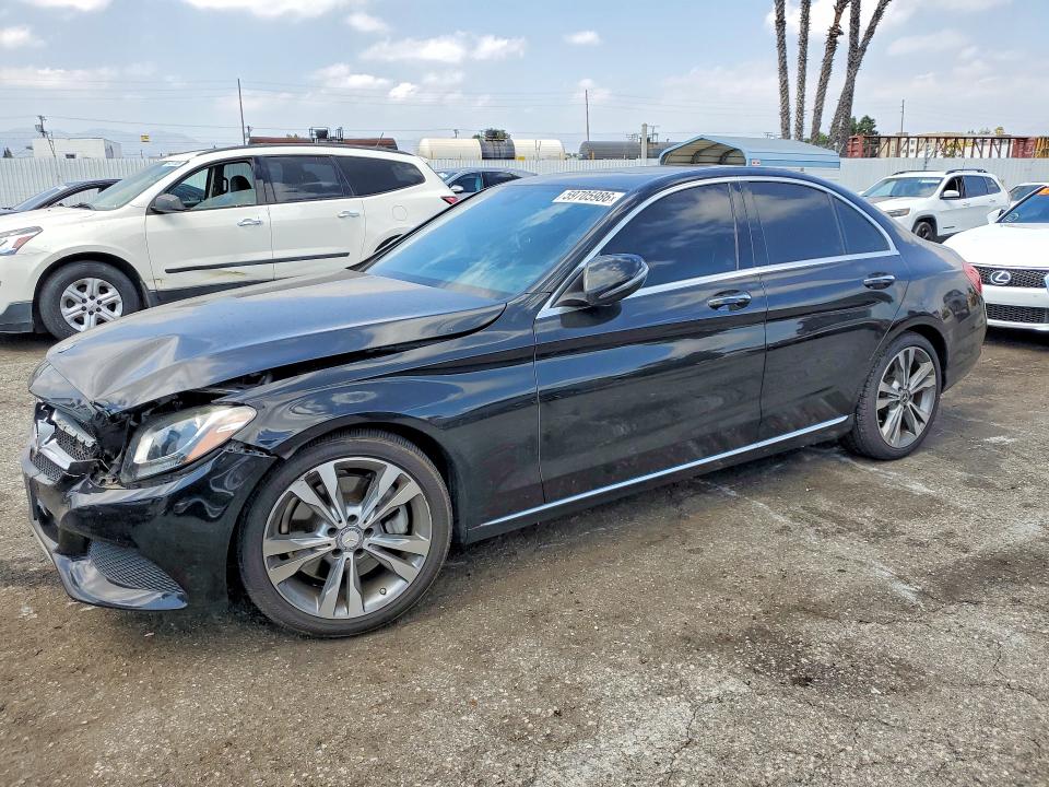2018 Mercedes-benz C მანქანა იყიდება აუქციონზე, vin: 55SWF4JBXJU238231, აუქციონის ნომერი: 59705986