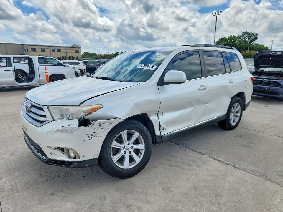 60990376 :رقم المزاد ، 5TDZK3EH5DS119425 vin ، 2013 Toyota Highlander مزاد بيع