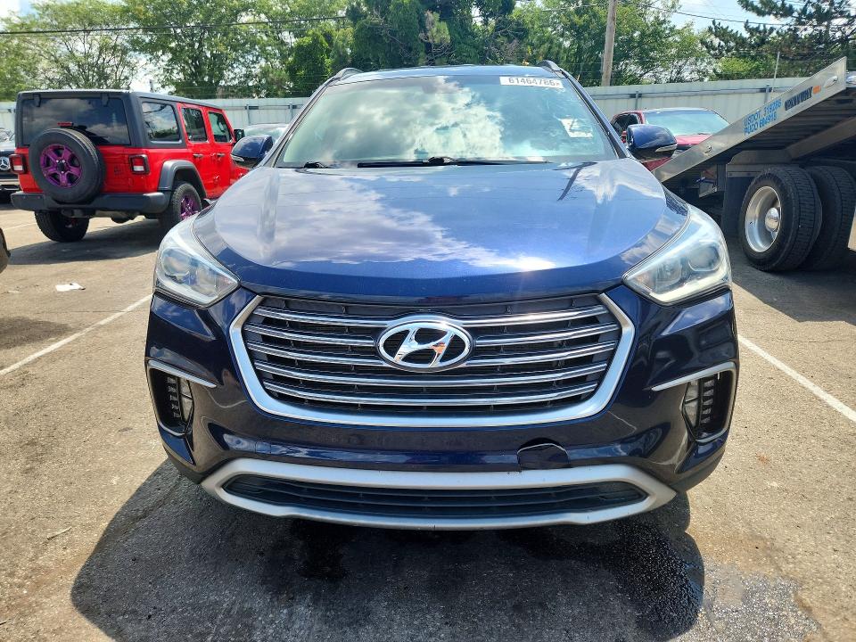 61464786 :رقم المزاد ، KM8SNDHF8JU290777 vin ، 2018 Hyundai Santa Fe مزاد بيع
