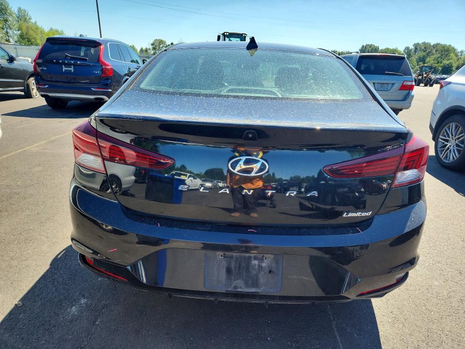 Продаж на аукціоні авто 2019 Hyundai Elantra, vin: 5NPD84LF6KH414259, номер лоту: 62161916