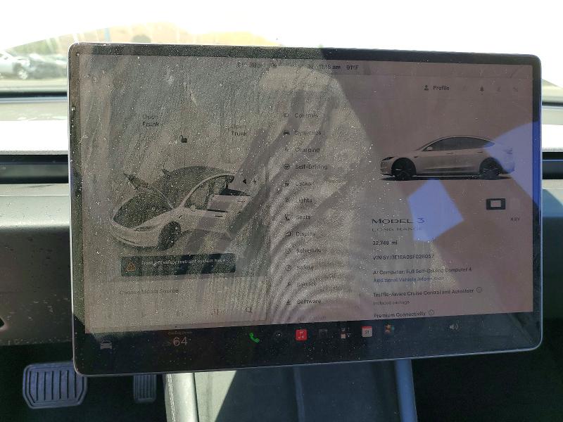 Продаж на аукціоні авто 2025 Tesla Model 3, vin: 5YJ3E1EA0SF026057, номер лоту: 63568006
