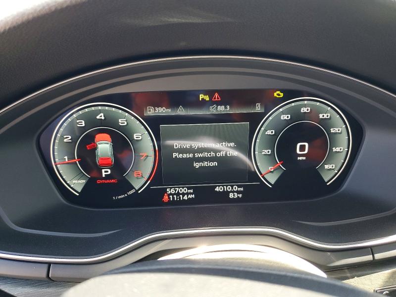 Aukcja sprzedaży 2021 Audi A4 Allroad, vin: WA18AAF42MA049985, numer aukcji: 60787746