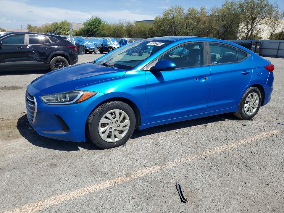 62958806 :رقم المزاد ، KMHD74LF1HU091168 vin ، 2017 Hyundai Elantra مزاد بيع