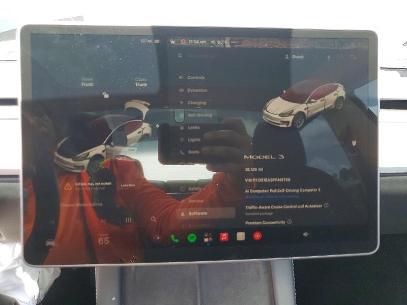 Продажа на аукционе авто 2023 Tesla Model 3, vin: 5YJ3E1EA3PF461758, номер лота: 61787276