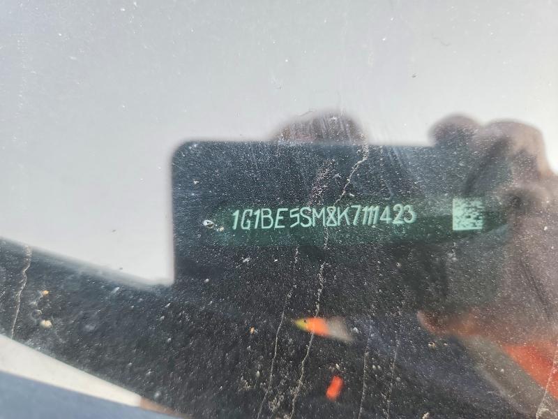 Продаж на аукціоні авто 2019 Chevrolet Cruze, vin: 1G1BE5SM8K7111423, номер лоту: 62107546