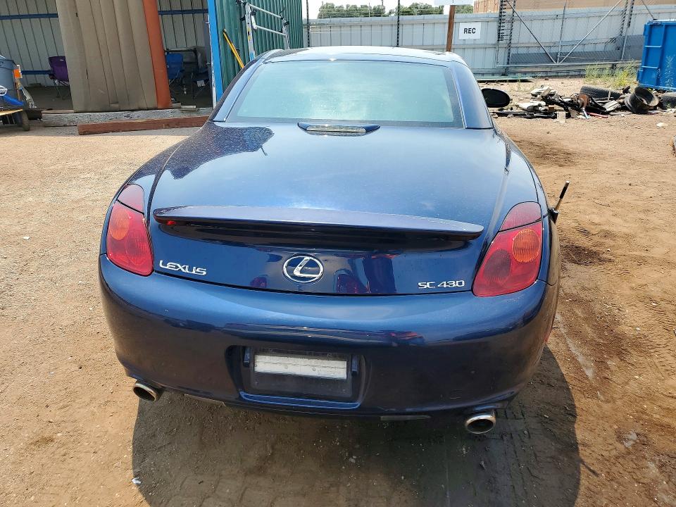 2002 Lexus Sc მანქანა იყიდება აუქციონზე, vin: JTHFN48Y420023831, აუქციონის ნომერი: 60140116