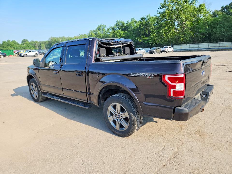 2019 Ford F150 მანქანა იყიდება აუქციონზე, vin: 1FTEW1E55KFA56112, აუქციონის ნომერი: 60712986