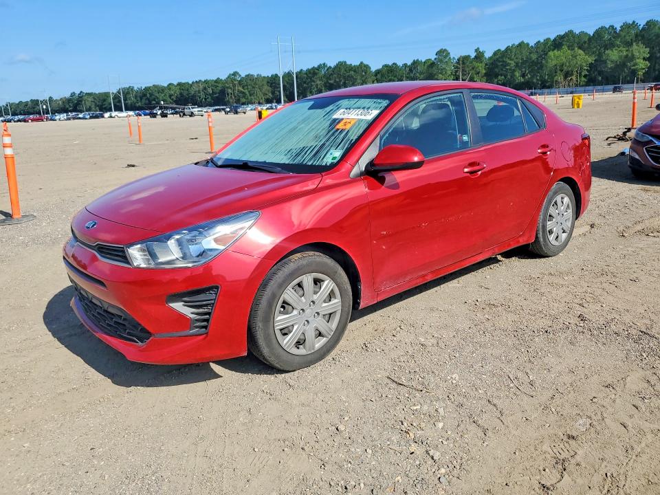 2021 Kia Rio მანქანა იყიდება აუქციონზე, vin: 3KPA24AD2ME384853, აუქციონის ნომერი: 60411306