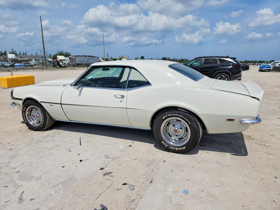 62657726 :رقم المزاد ، 124378N318534 vin ، 1968 Chevrolet Camaro مزاد بيع