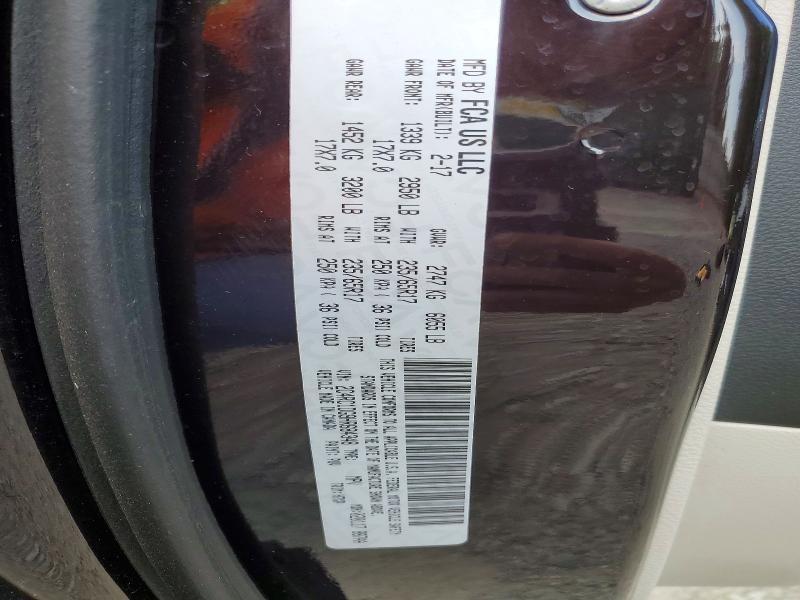 62615346 :رقم المزاد ، 2C4RC1DG9HR684348 vin ، 2017 Chrysler Pacifica مزاد بيع
