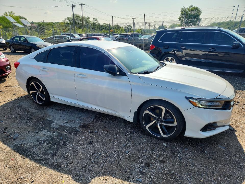 2022 Honda Accord მანქანა იყიდება აუქციონზე, vin: 1HGCV1F33NA120786, აუქციონის ნომერი: 62458816