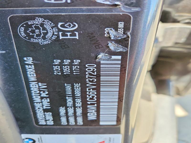 Aukcja sprzedaży 2015 Bmw X1, vin: WBAVL1C56FVY37290, numer aukcji: 59396976