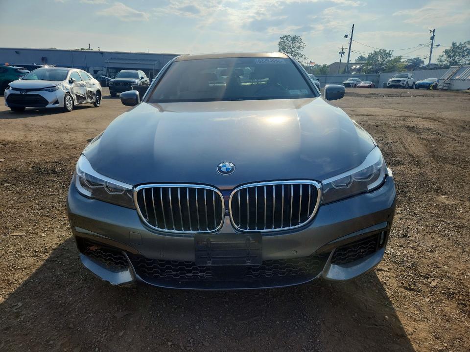 2017 Bmw 740 მანქანა იყიდება აუქციონზე, vin: WBA7E2C58HG740107, აუქციონის ნომერი: 62294596