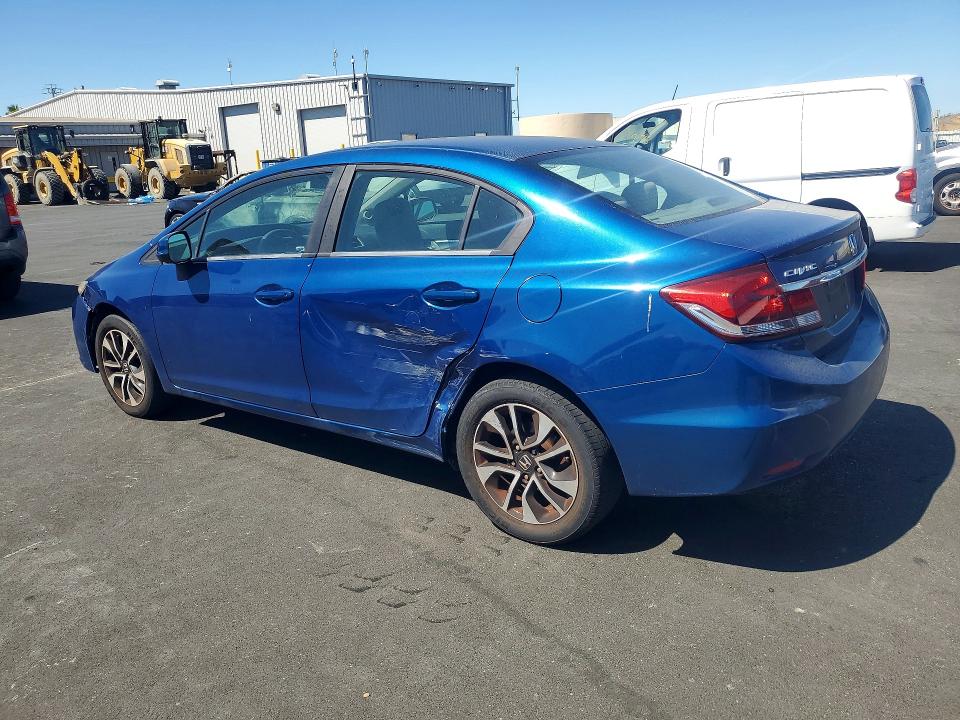 2013 Honda Civic მანქანა იყიდება აუქციონზე, vin: 19XFB2F80DE267889, აუქციონის ნომერი: 62291416
