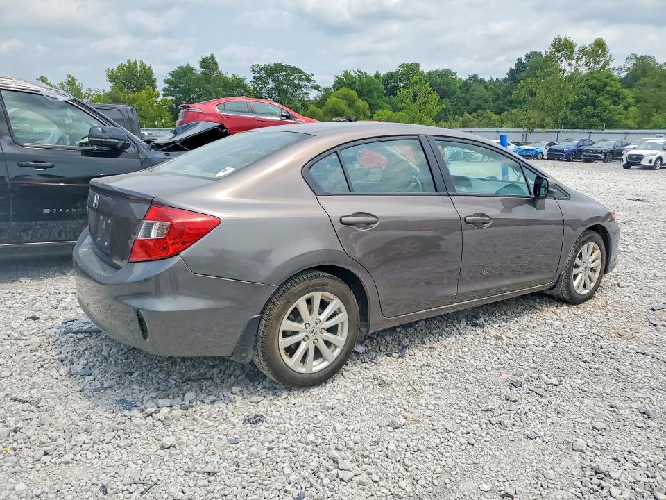 62466186 :رقم المزاد ، 19XFB2F96CE018164 vin ، 2012 Honda Civic مزاد بيع