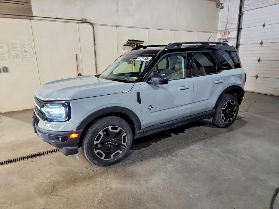 Aukcja sprzedaży 2022 Ford Bronco Sport, vin: 3FMCR9C68NRD38630, numer aukcji: 61244656
