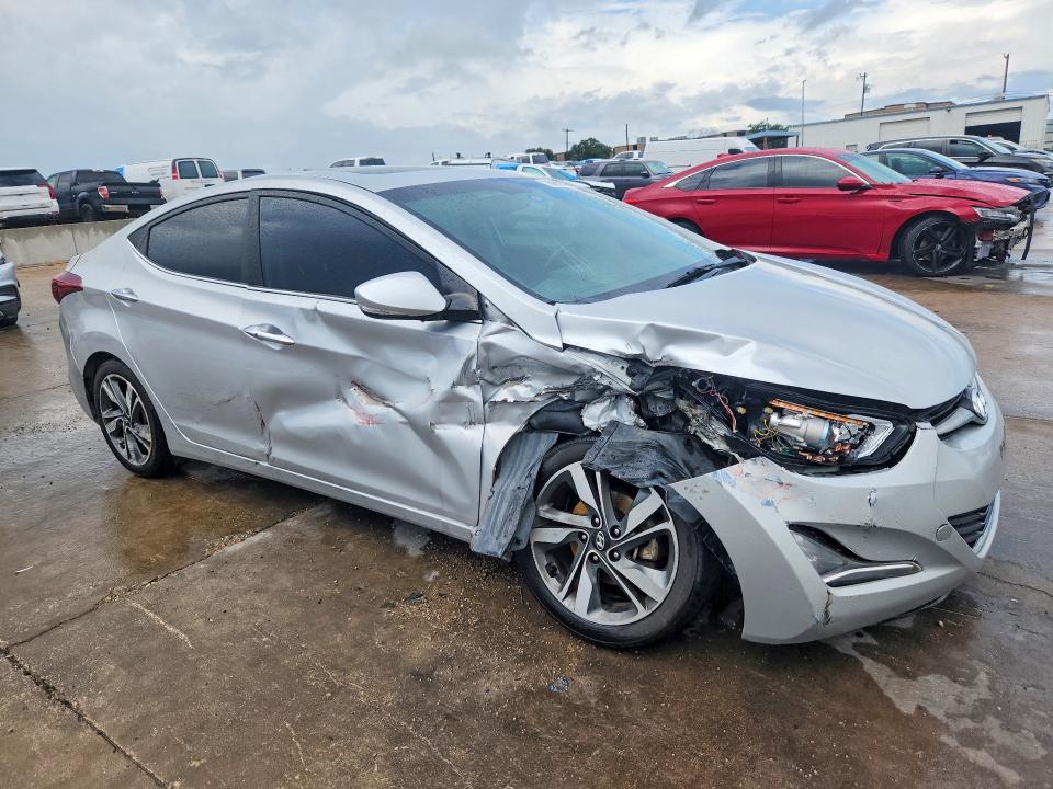 2016 Hyundai Elantra მანქანა იყიდება აუქციონზე, vin: KMHDH4AE7GU553397, აუქციონის ნომერი: 60828326