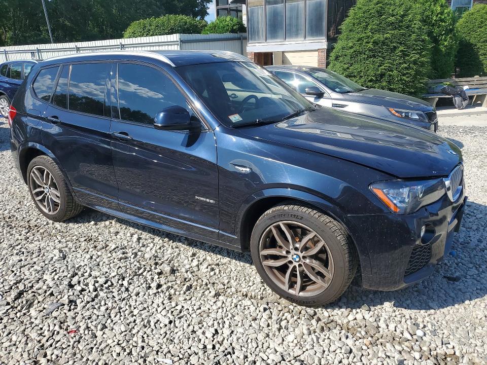 2016 Bmw X3 მანქანა იყიდება აუქციონზე, vin: 5UXWX9C57G0D85828, აუქციონის ნომერი: 62088956