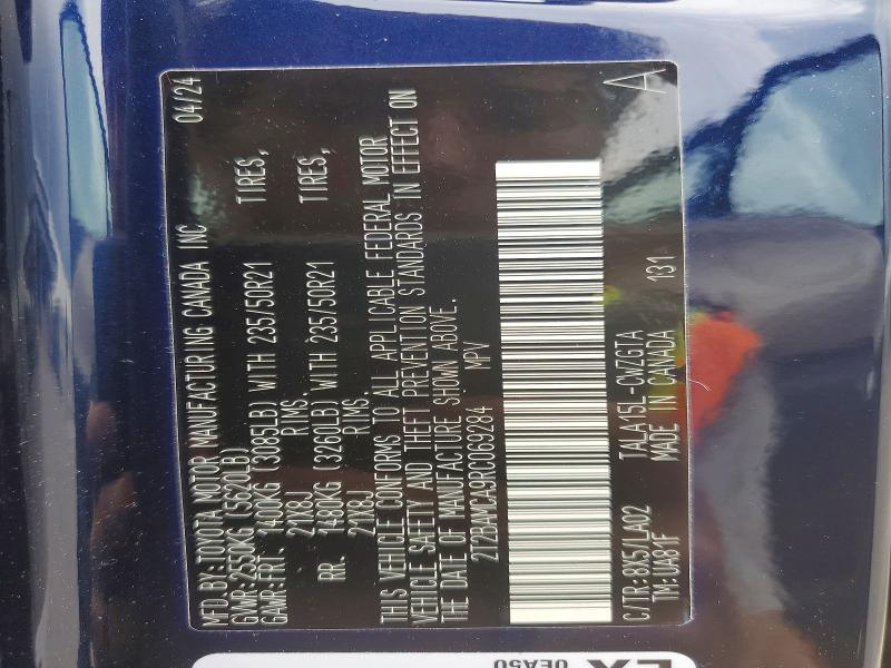 Aukcja sprzedaży 2024 Lexus Rx 350, vin: 2T2BAMCA9RC069284, numer aukcji: 61370896