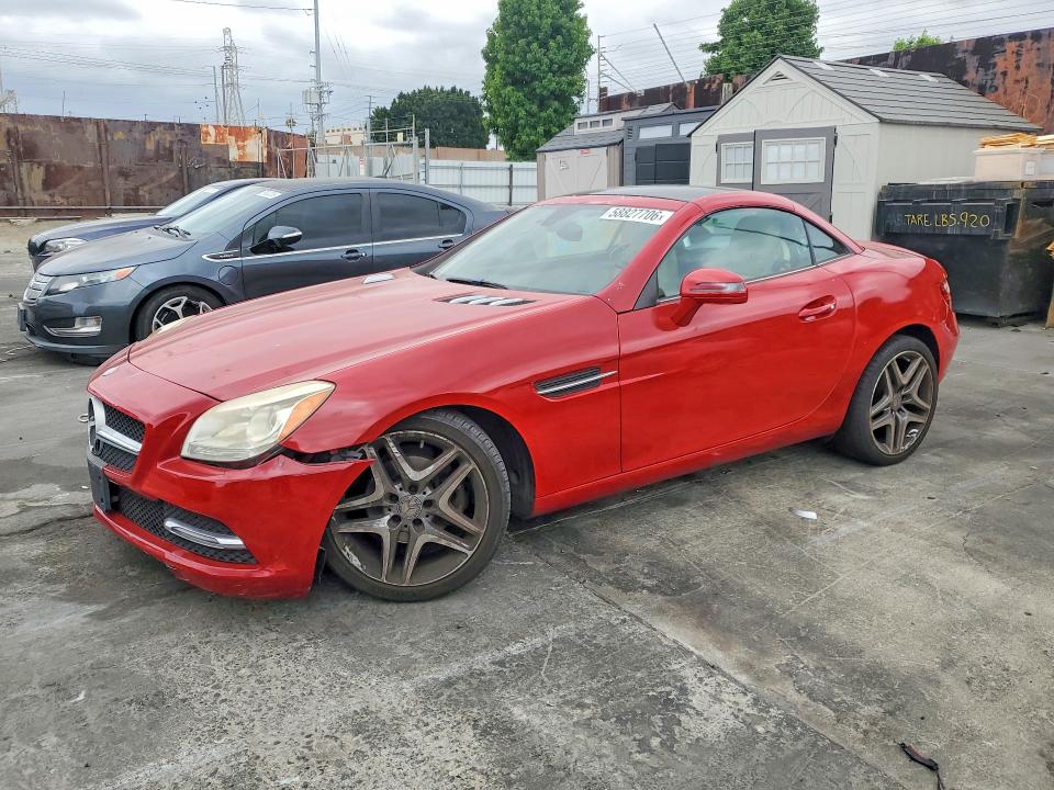 2014 Mercedes-benz Slk მანქანა იყიდება აუქციონზე, vin: WDDPK4HA9EF079966, აუქციონის ნომერი: 58827706