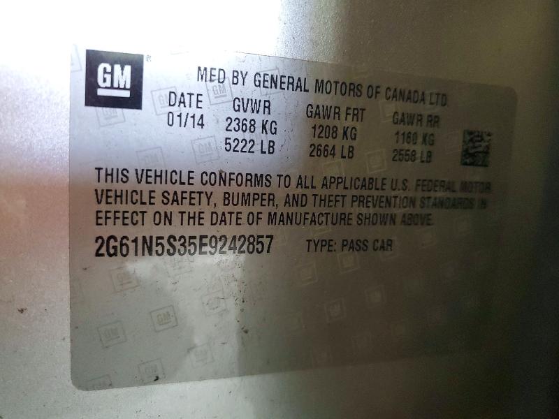 Продаж на аукціоні авто 2014 Cadillac Xts, vin: 2G61N5S35E9242857, номер лоту: 63053296