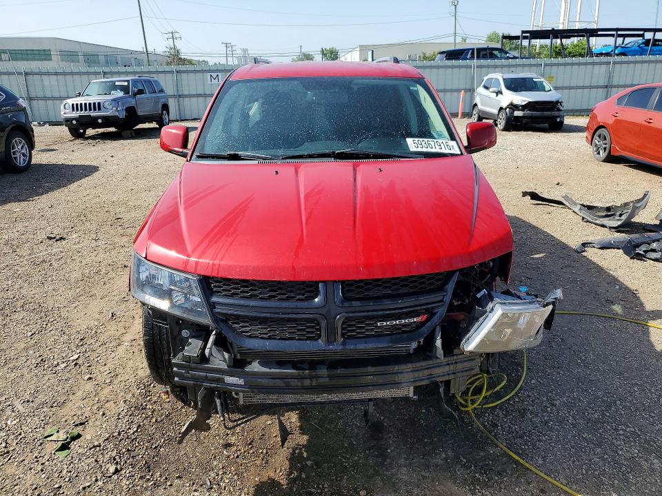 2016 Dodge Journey მანქანა იყიდება აუქციონზე, vin: 3C4PDCGB5GT112348, აუქციონის ნომერი: 59367916